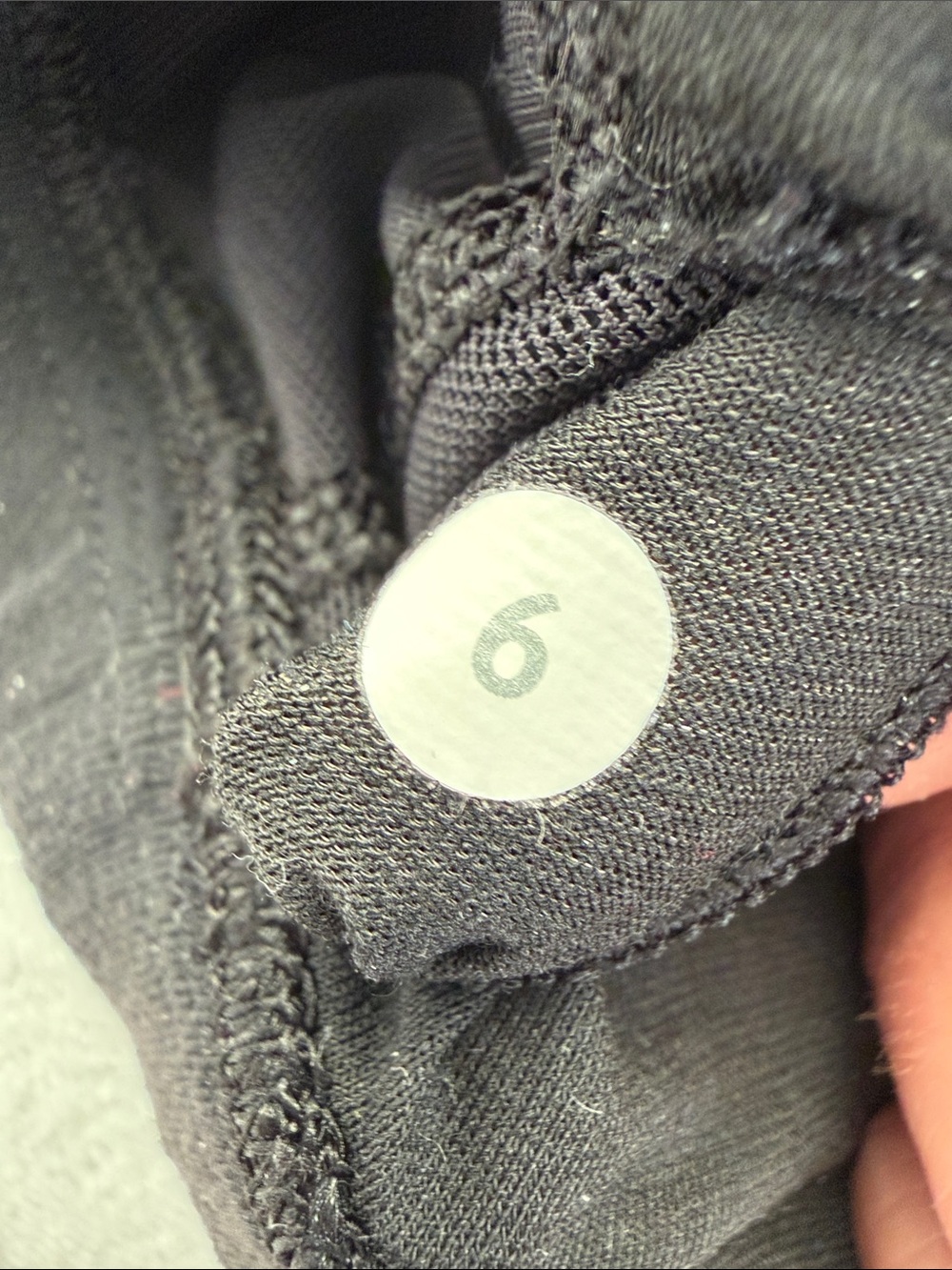 Lululemon True Self Bra II Black Macrame Racerback Size 6 - Picture 7 of 9
